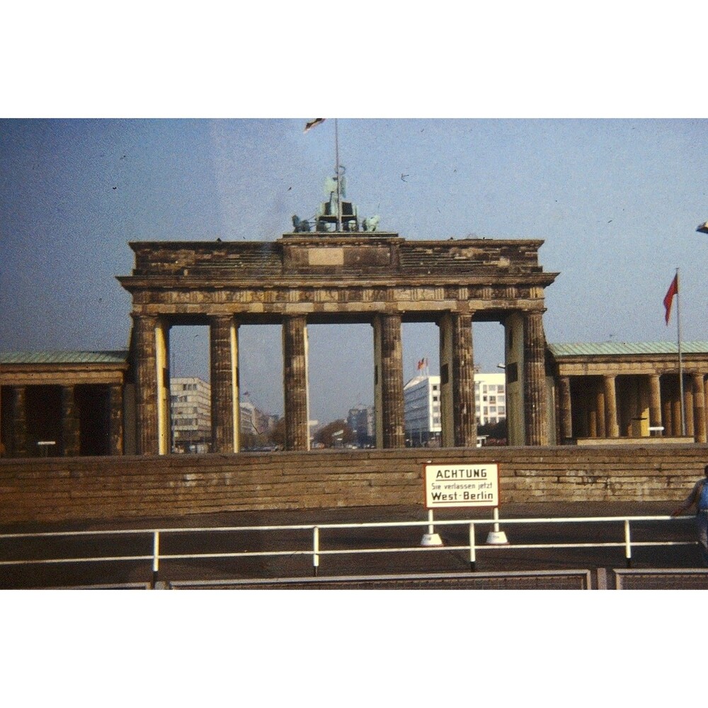 1970s Mini 110 Slide Germany -  the Brandenburg Gate